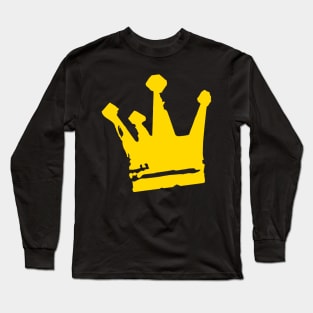 Grunge Crown Long Sleeve T-Shirt